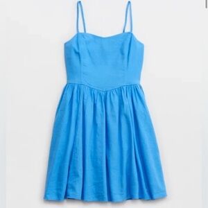 Aerie Blue Love Mini Dress